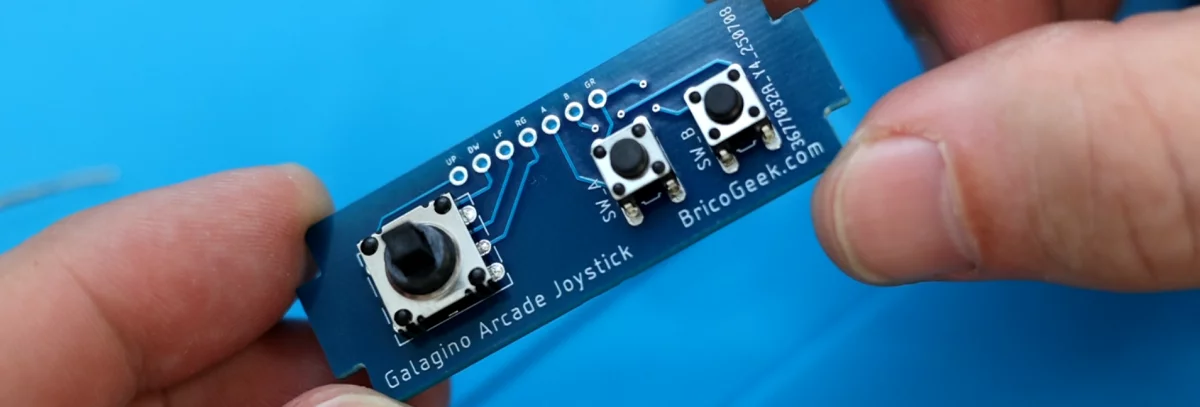 Placa PCB joystick para Galagino